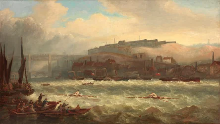 Cooper contro Chambers, Gara sul Tyne, 1865